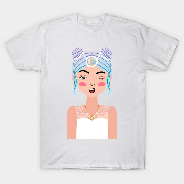 The Girl Sweetest Gemini on Earth - Gemini T-Shirt by roykhensin